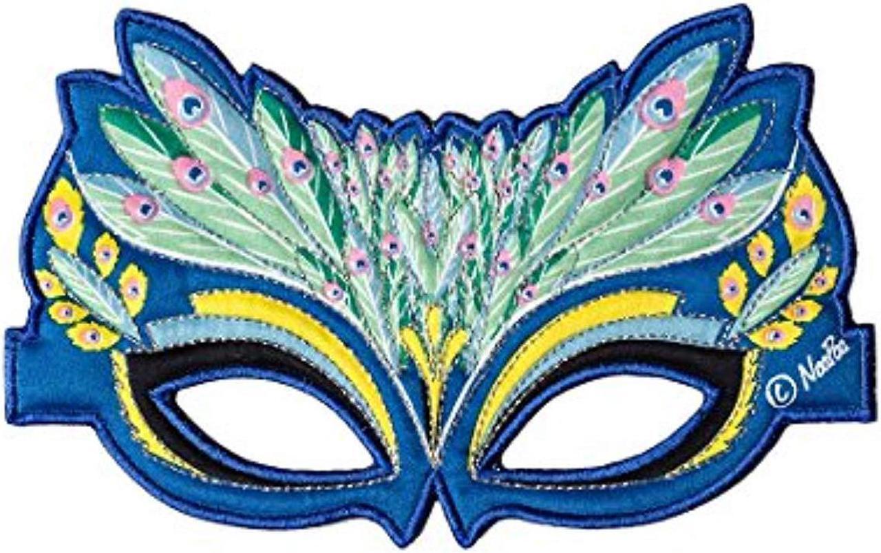 Alt view image 3 of 5 - Peacock Mask - Dress-Up by Douglas Cuddle Toys (50799)