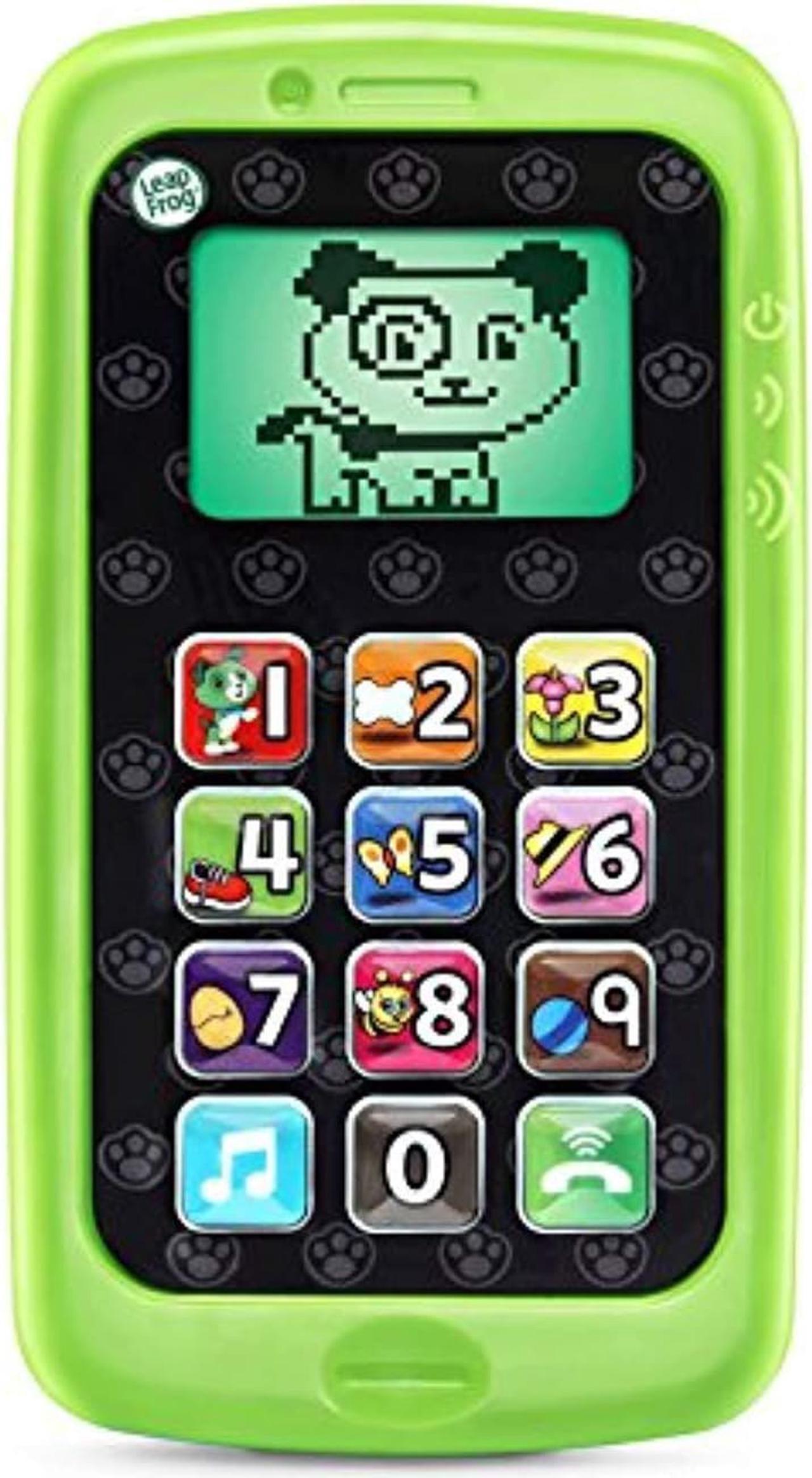 Alt view image 8 of 9 - LeapFrog Chat & Count Phone - White & Black
