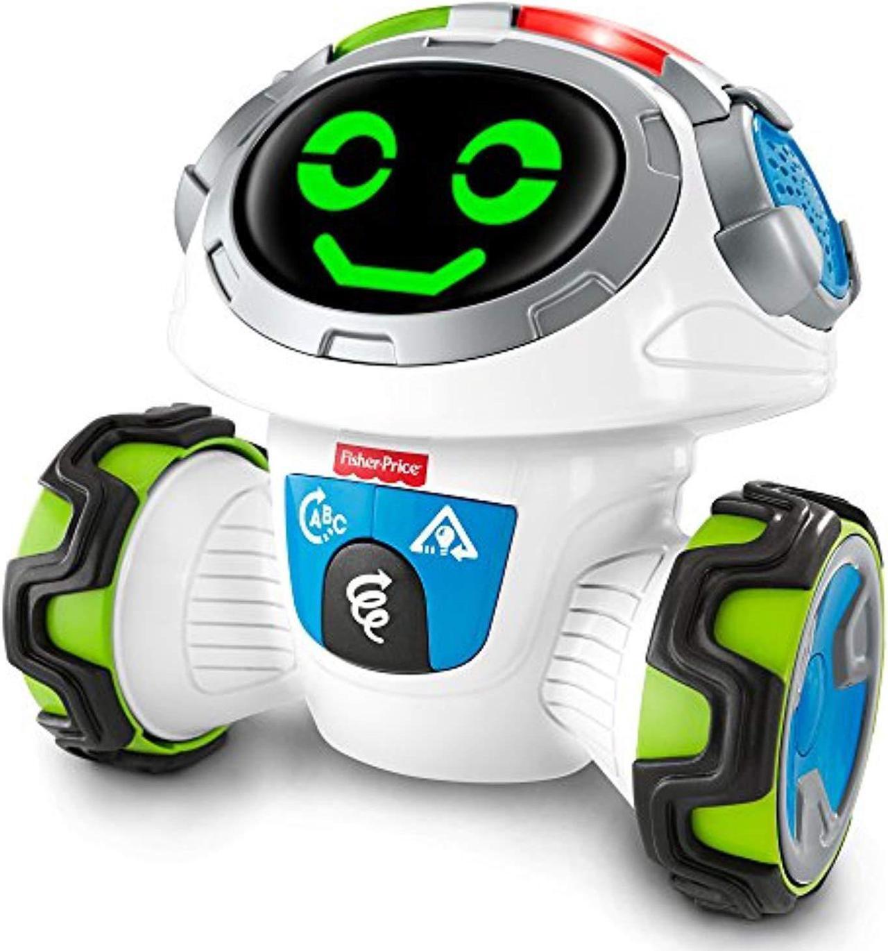 Alt view image 4 of 7 - Fisher-Price DRN78 Teach N Tag Movi Think & Learn Robot