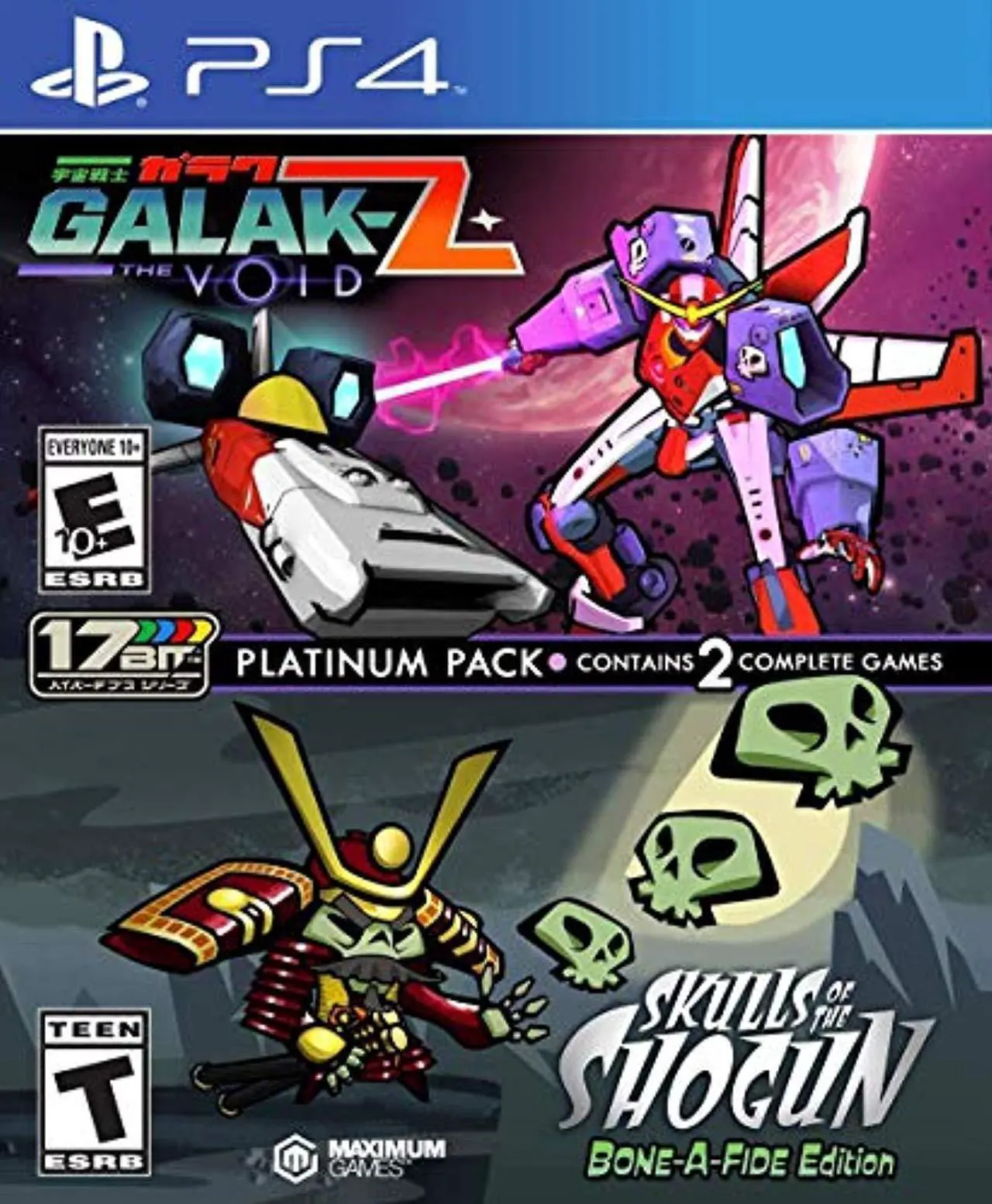 Main image of GALAK-Z: The Void and Skulls of the Shogun: Bone-A-Fide Edition Platinum Pack - PlayStation 4