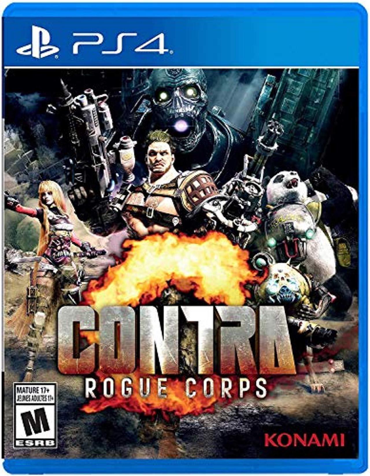 Main image of contra rogue corps  playstation 4