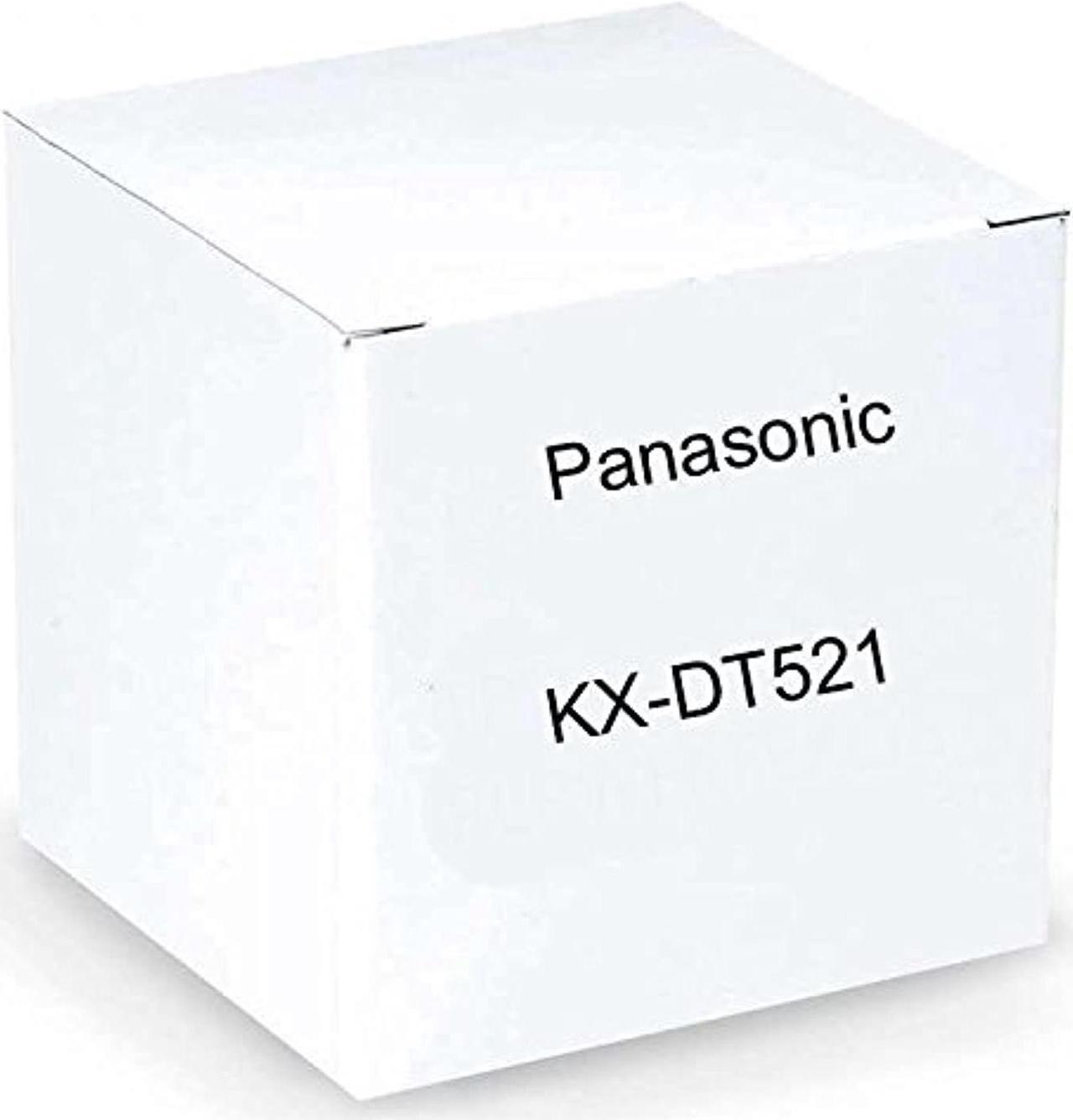 Alt view image 8 of 13 - Panasonic KX-DT521 White 8 Button 1-line Digital Telephone