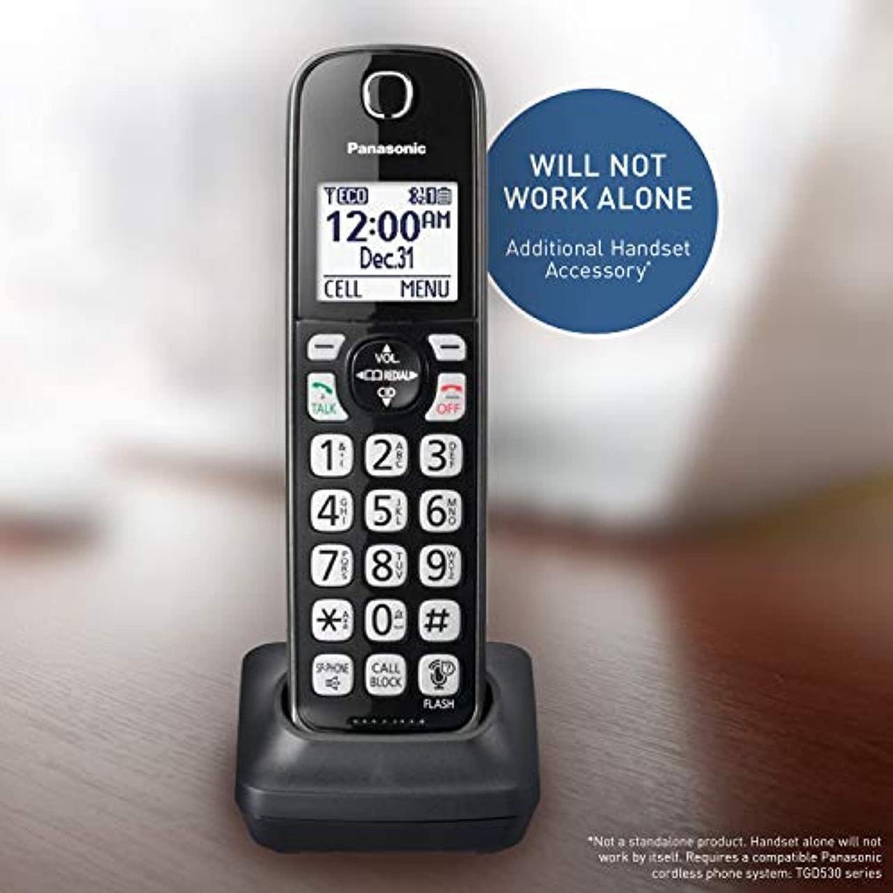 Main image of PANASONIC KXTGDA51M DECT 6.0 HANDSET,CORDLESS