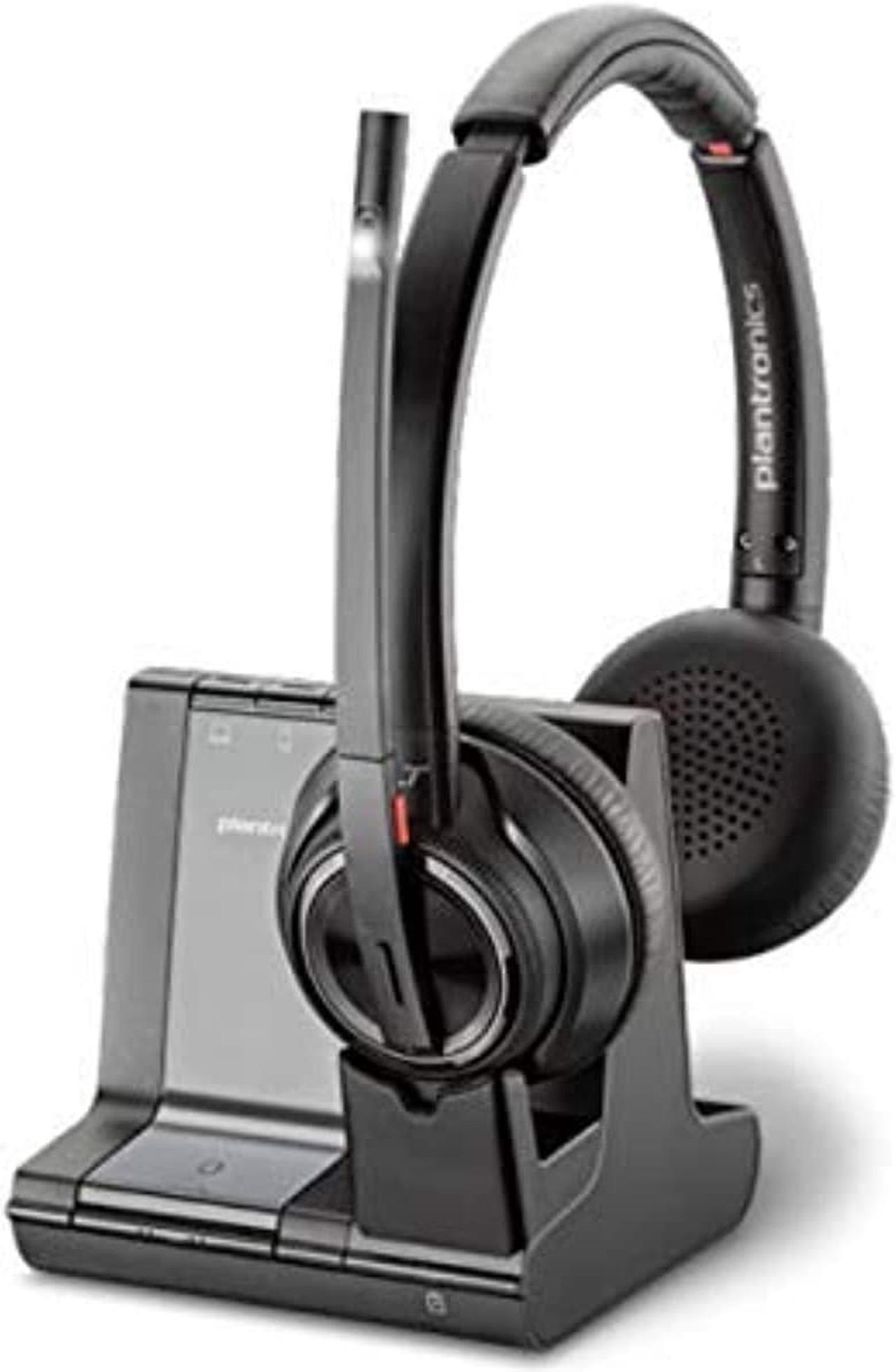 Alt view image 4 of 7 - Plantronics Savi W8220M Binaural Wireless Headset 207326-01