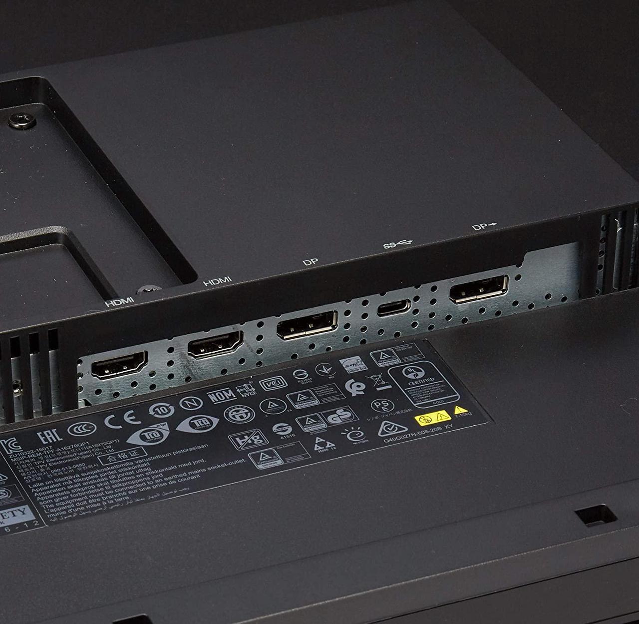 Alt view image 3 of 4 - Lenovo ThinkVision P27h-10 61AFGAR1US 27" 2560 x 1440p (2K), 60 Hz, Wide QHD IPS Type-C Monitor