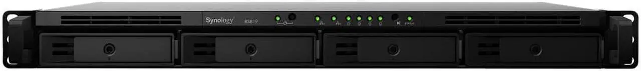 Alt view image 3 of 3 - Synology 4 Bay NAS Rackstation RS819 (Diskless)