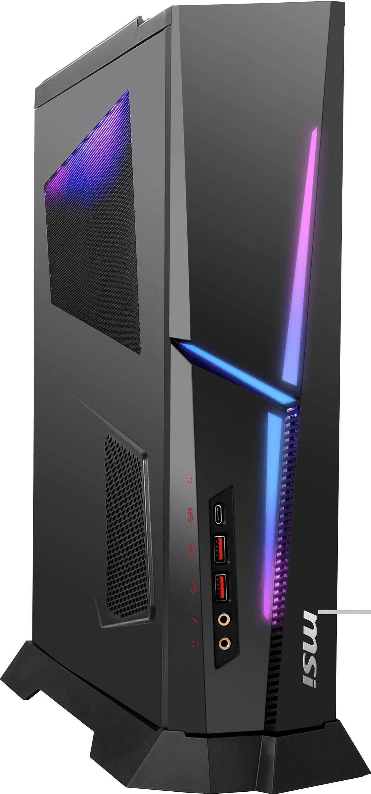 Alt view image 5 of 7 - MSI MPG Trident AS Slim Gaming Desktop PC - 14th Gen Intel Core i9-14900K up to 6.0 GHz, 16GB DDR5 RAM, 2TB NVMe SSD, NVIDIA GeForce RTX 4060 8GB, HD Audio, RGB LED Design, Windows 11 Home