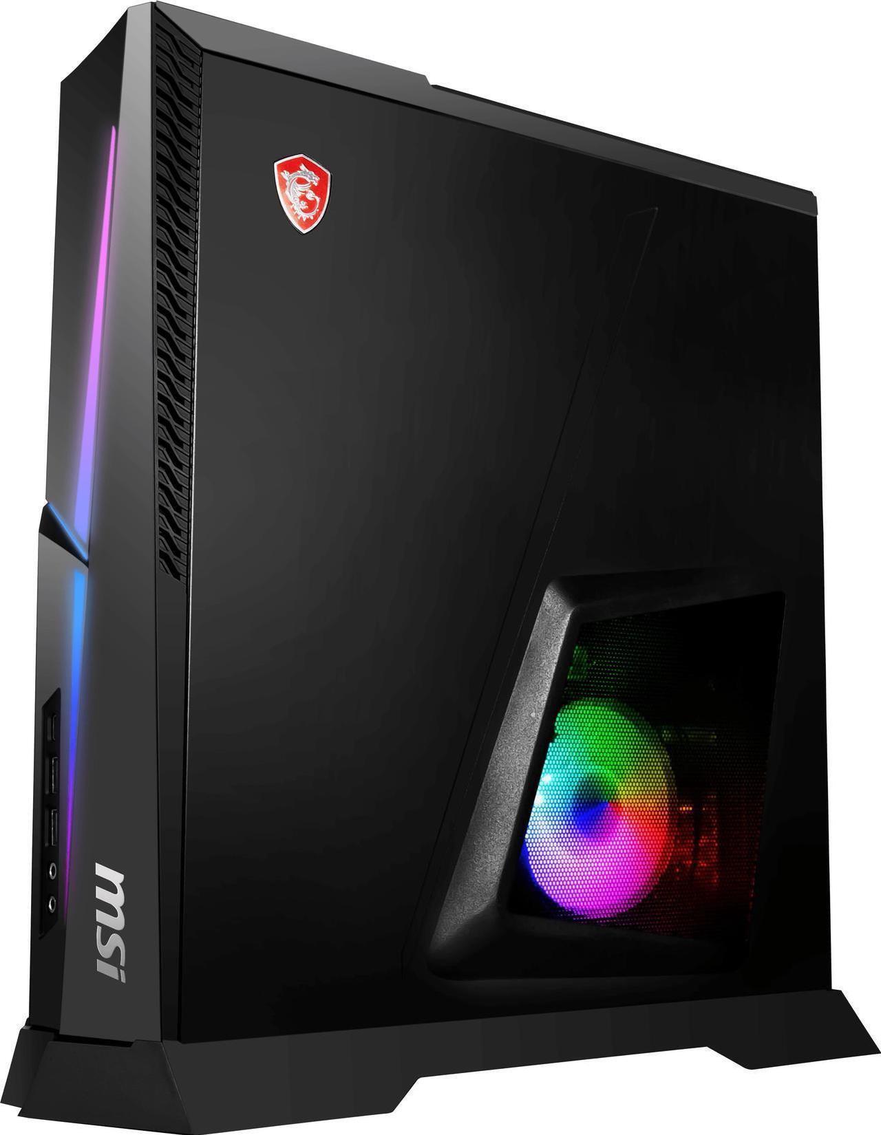 Alt view image 7 of 7 - MSI MPG Trident AS Slim Gaming Desktop PC - 14th Gen Intel Core i9-14900K up to 6.0 GHz, 16GB DDR5 RAM, 2TB NVMe SSD, NVIDIA GeForce RTX 4060 8GB, HD Audio, RGB LED Design, Windows 11 Home