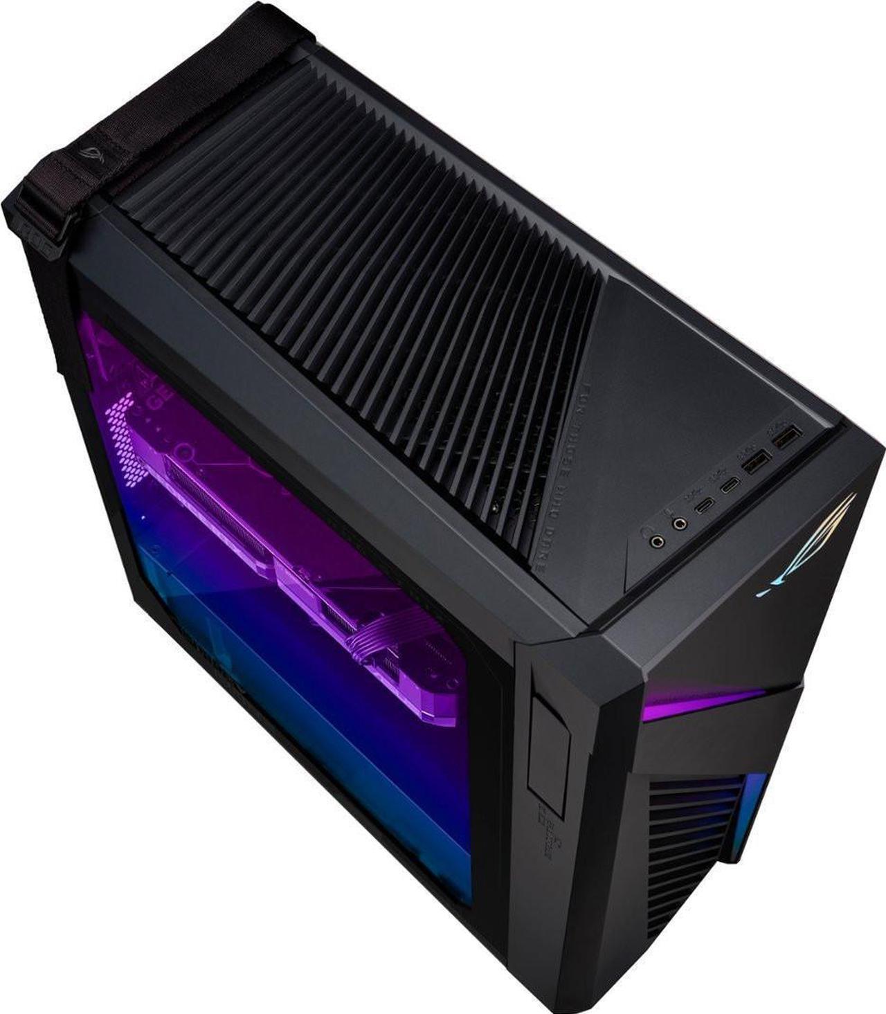 Alt view image 4 of 6 - ASUS ROG Strix G16CH Gaming Desktop PC - 14th Gen Intel Core i7-14700K 20-Core up to 5.6 GHz, 16GB RAM, 4TB NVMe SSD, NVIDIA GeForce RTX 3090 24GB GDDR6X, RGB Case, Windows 11 Pro