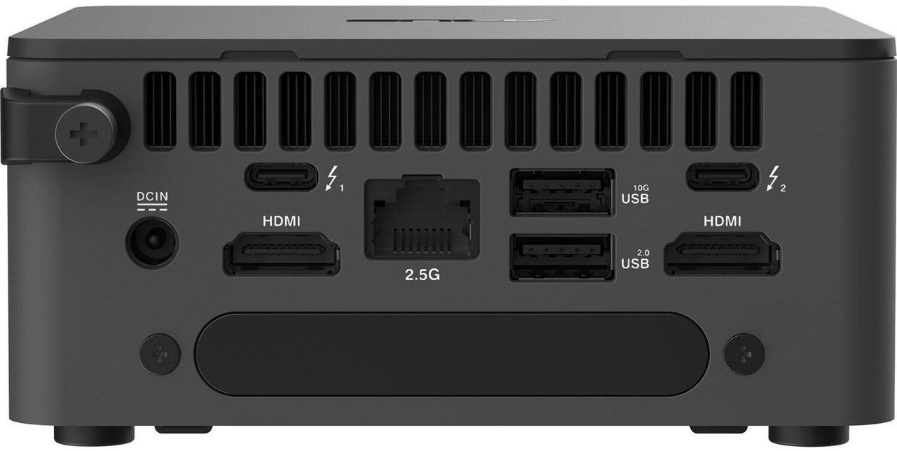 Alt view image 4 of 7 - ASUS Intel NUC 13 Pro NUC13ANHI7 Mini Desktop Computer - Intel Core i7-1360P 12-Core up to 5.0 GHz, 16GB RAM, 512GB PCIe SSD, Intel Iris Xe Graphics, WiFi 6E + Bluetooth 5.3, Windows 11 Pro