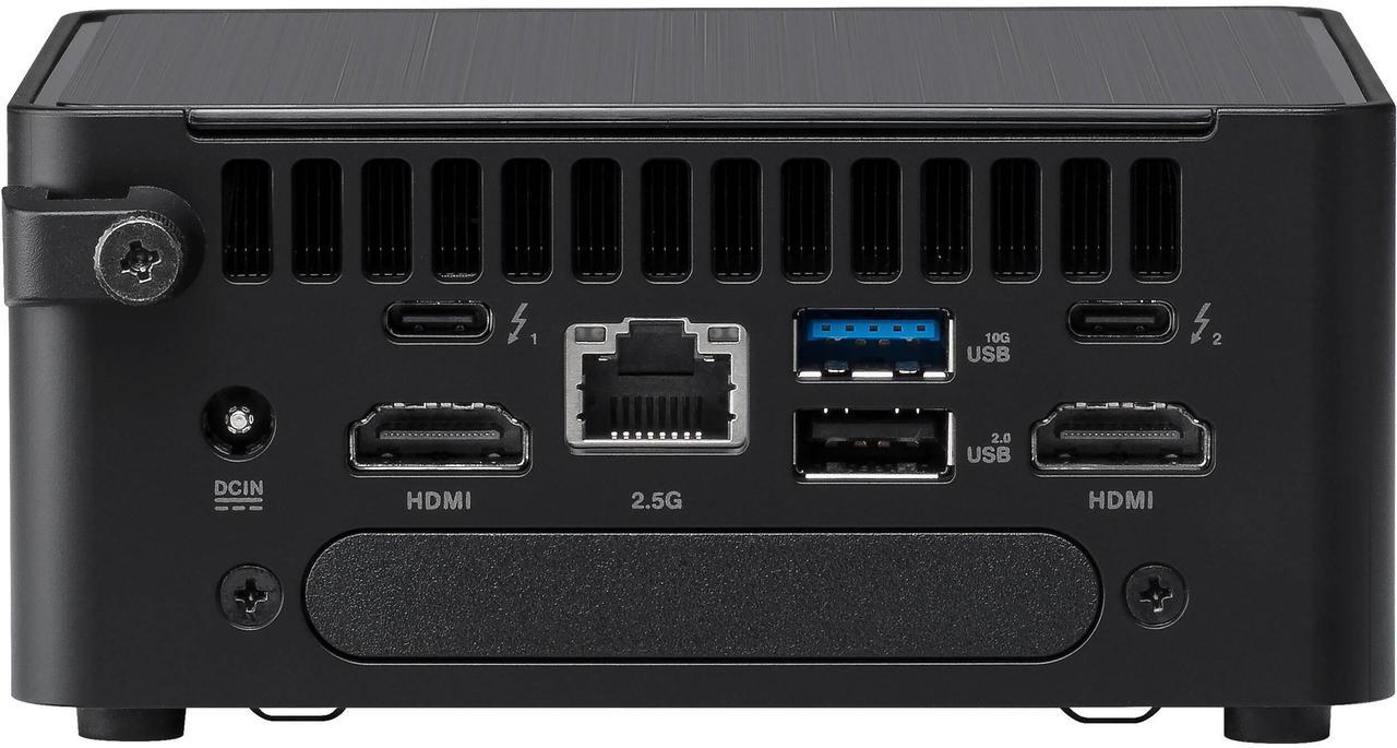 Alt view image 6 of 7 - ASUS NUC 14 Pro NUC14RVKU7 Mini Desktop Computer - Intel Core Ultra 7 155H 16-Core up to 4.8 GHz , 8GB DDR5 RAM, 512GB PCIe SSD, Intel Arc Graphics, WiFi 6E + Bluetooth 5.3, Windows 11 Pro