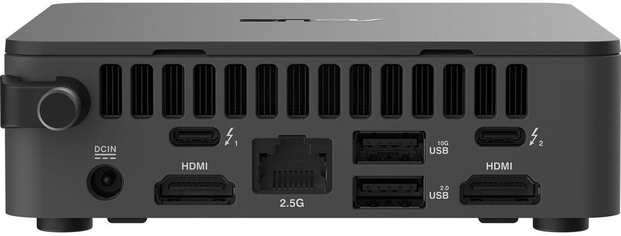Alt view image 4 of 7 - ASUS Intel NUC 13 Pro NUC13ANKI7 Mini Slim Desktop Computer - Intel Core i7-1360P 12-Core up to 5.0 GHz, 8GB RAM, 4TB PCIe SSD, Intel Iris Xe Graphics, WiFi 6E + Bluetooth 5.3, Windows 10 Pro