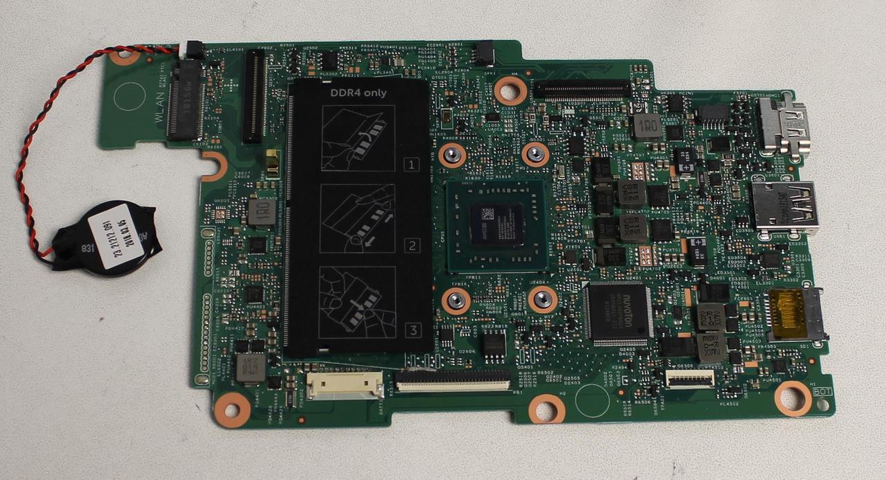 Alt view image 2 of 13 - Dell OEM Inspiron 3180 Motherboard System Board  AMD A6-9220e 1.6GHz  CPU M3G09