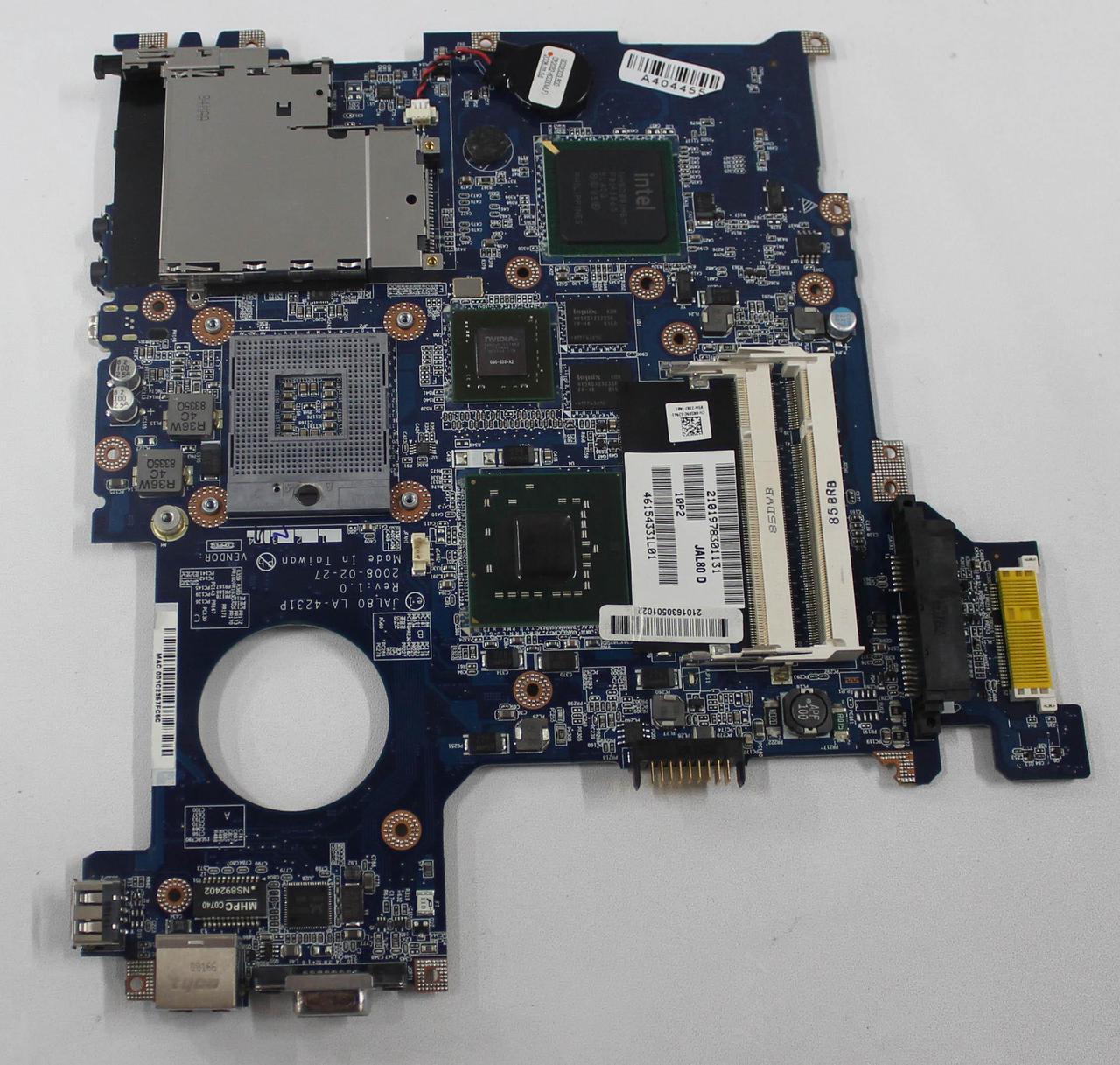 Alt view image 2 of 3 - Dell OEM Vostro 1310 Motherboard System Board  Nvidia Video D813K