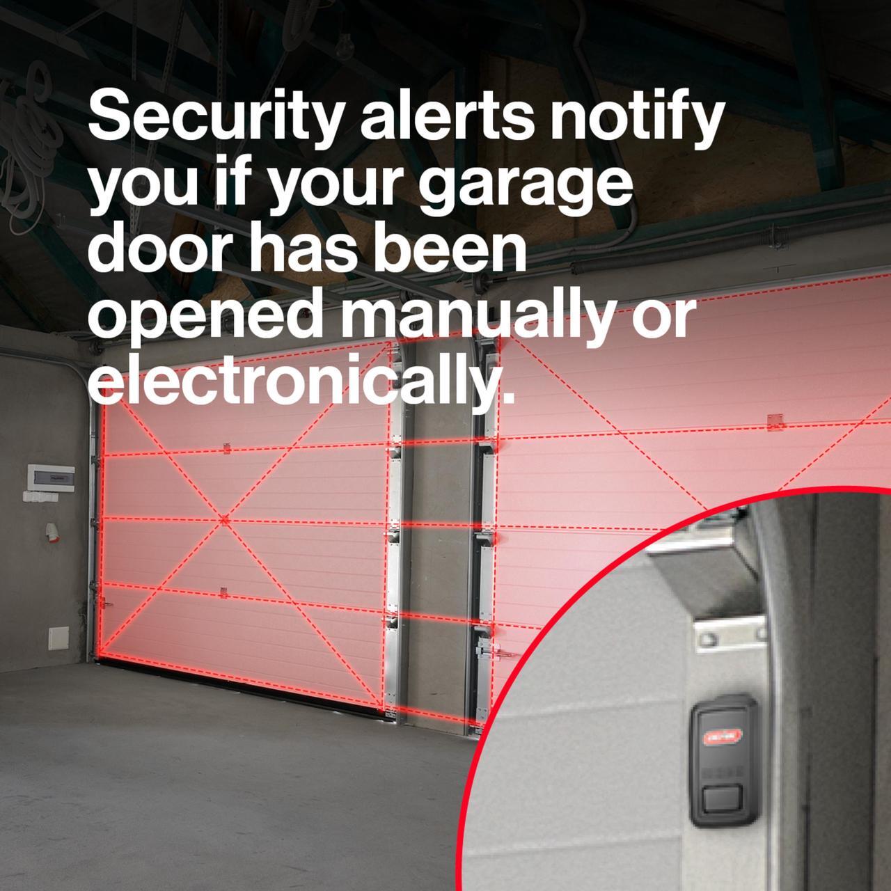 Alt view image 4 of 8 - Aladdin Connect WiFi Smart Garage Door Controller by Genie - Retrofit Add-on Unit for Existing Garage Door Opener / Compatible with Amazon Alexa, SmartThings, & Google Assistant