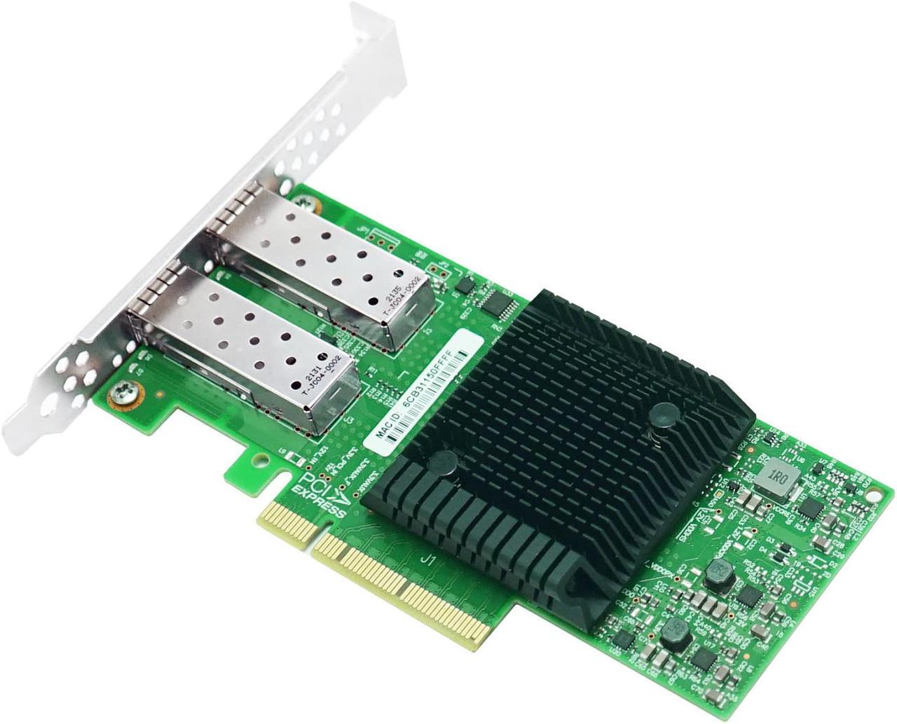 Alt view image 3 of 5 - LR-LINK 25gb PCIe Nerwork card NIC Compatible for Mellanox MCX4121A,Dual SFP+ Port Ethernet card,25G LAN Adapter Support Windows Server/Windows, Linux, Vmware