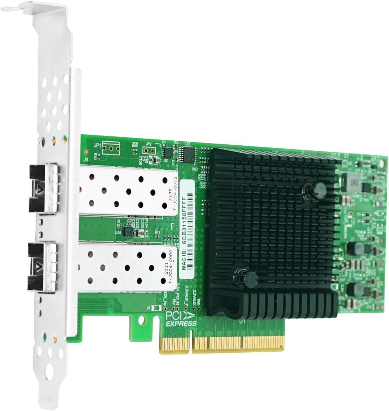 Alt view image 4 of 5 - LR-LINK 25gb PCIe Nerwork card NIC Compatible for Mellanox MCX4121A,Dual SFP+ Port Ethernet card,25G LAN Adapter Support Windows Server/Windows, Linux, Vmware