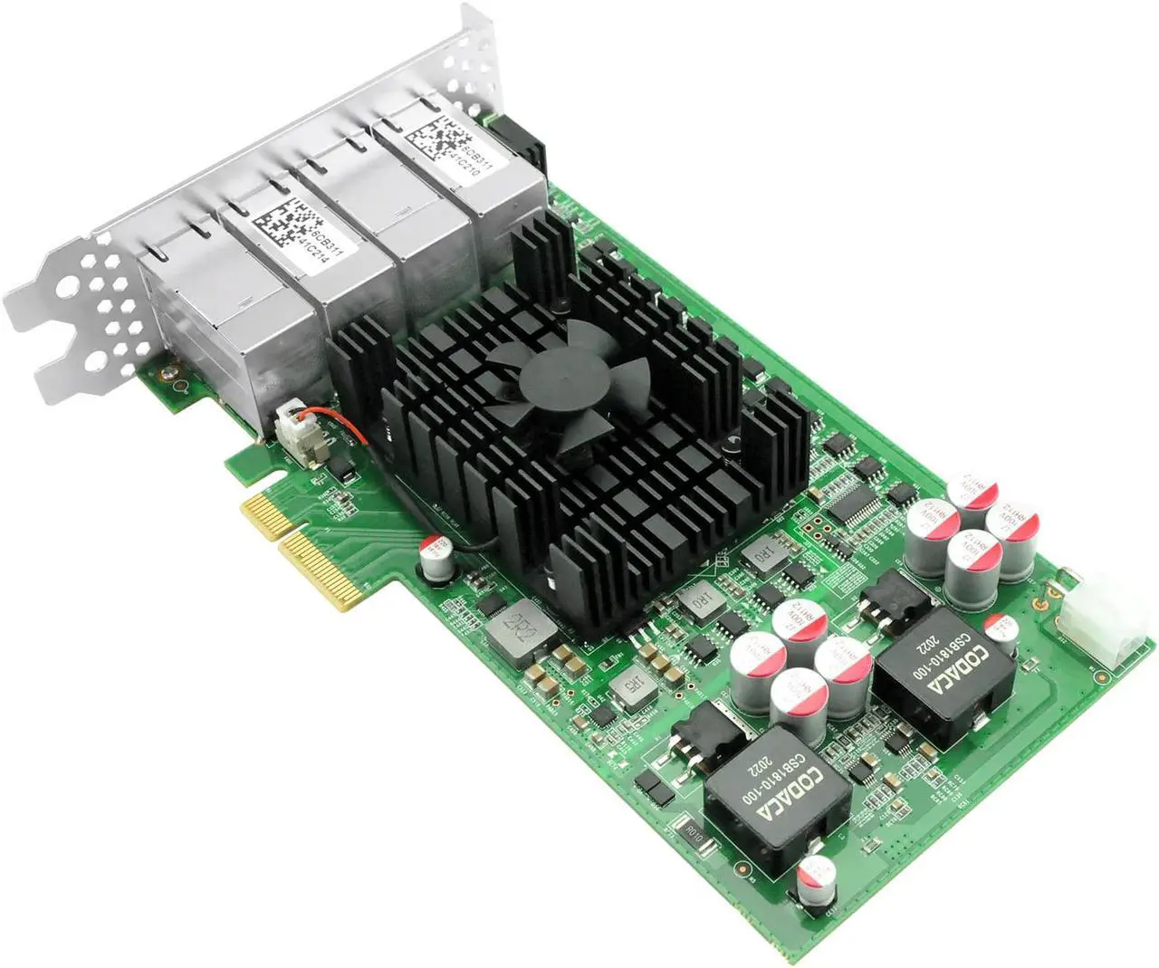 Alt view image 6 of 6 - LR-LINK POE+ 1GB network card NIC Compatible for Intel I350AM4*2, 8*RJ45 Port Ethernet card,1G LAN Adapter Support Windows Server/Windows, Linux, Vmware