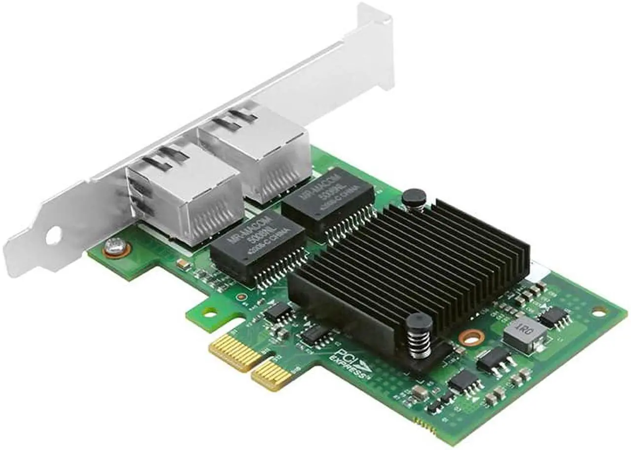 Alt view image 3 of 7 - LR-LINK 1GB PCIE network card NIC Compatible for Intel I350, Dual Port Ethernet card,1G LAN Adapter Support Windows Server/Windows, Linux, Vmware Dual-Port Gigabit