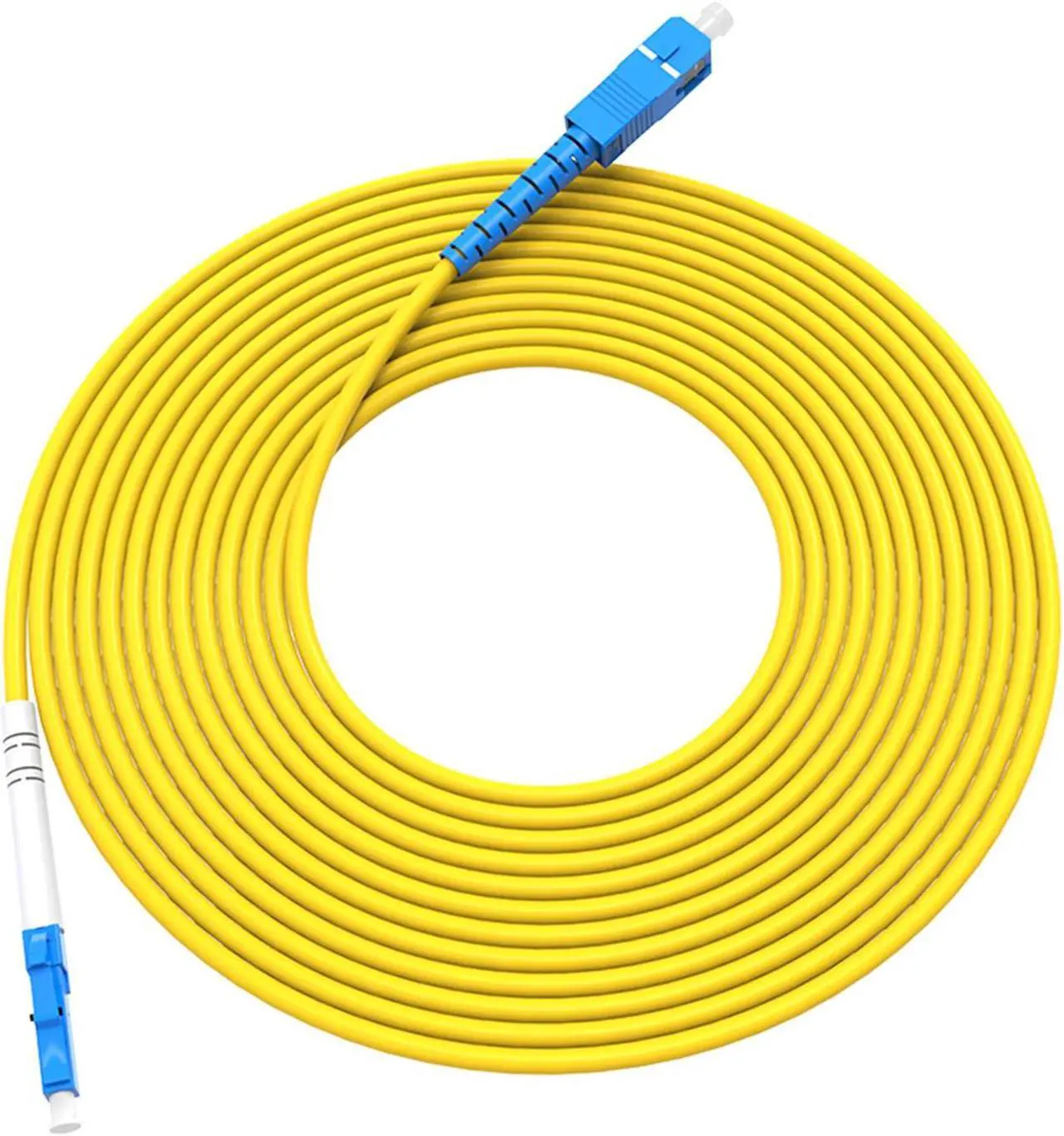 Alt view image 7 of 7 - LR-LINK Fiber Patch Cable SC to LC Single-Mode Jumper Single 1/2/3m Fiber Optic Simplex Cord for SFP Transceiver