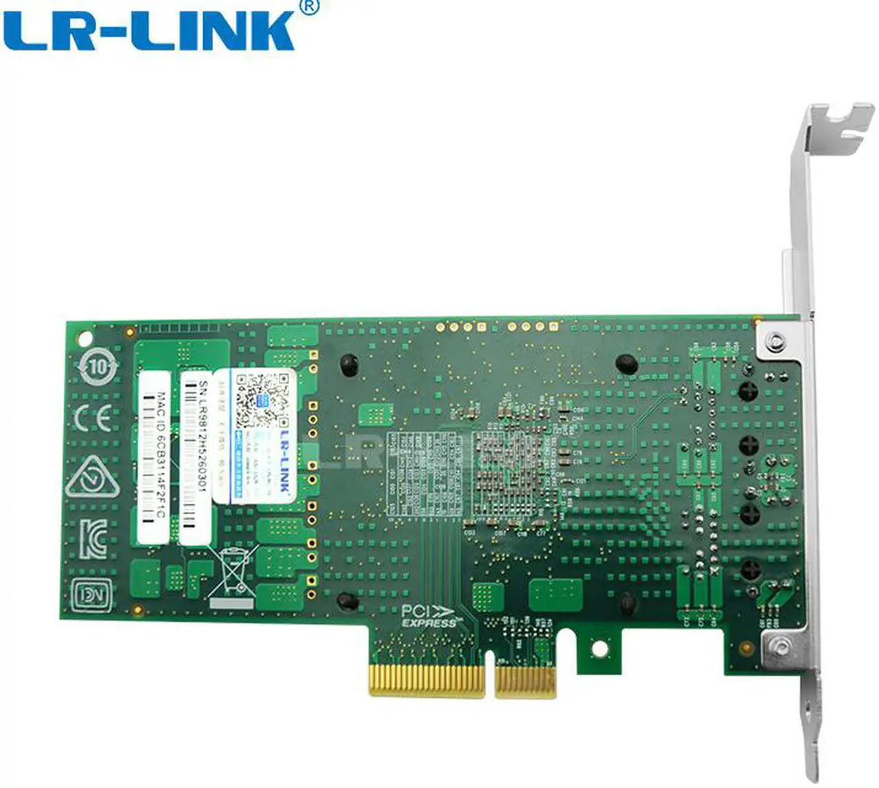 Alt view image 5 of 6 - LR-LINK Intel X550 PCIe X4 10Gbps Dual Port Server Adapter 2 x RJ45, Compatible with Intel X550-T2