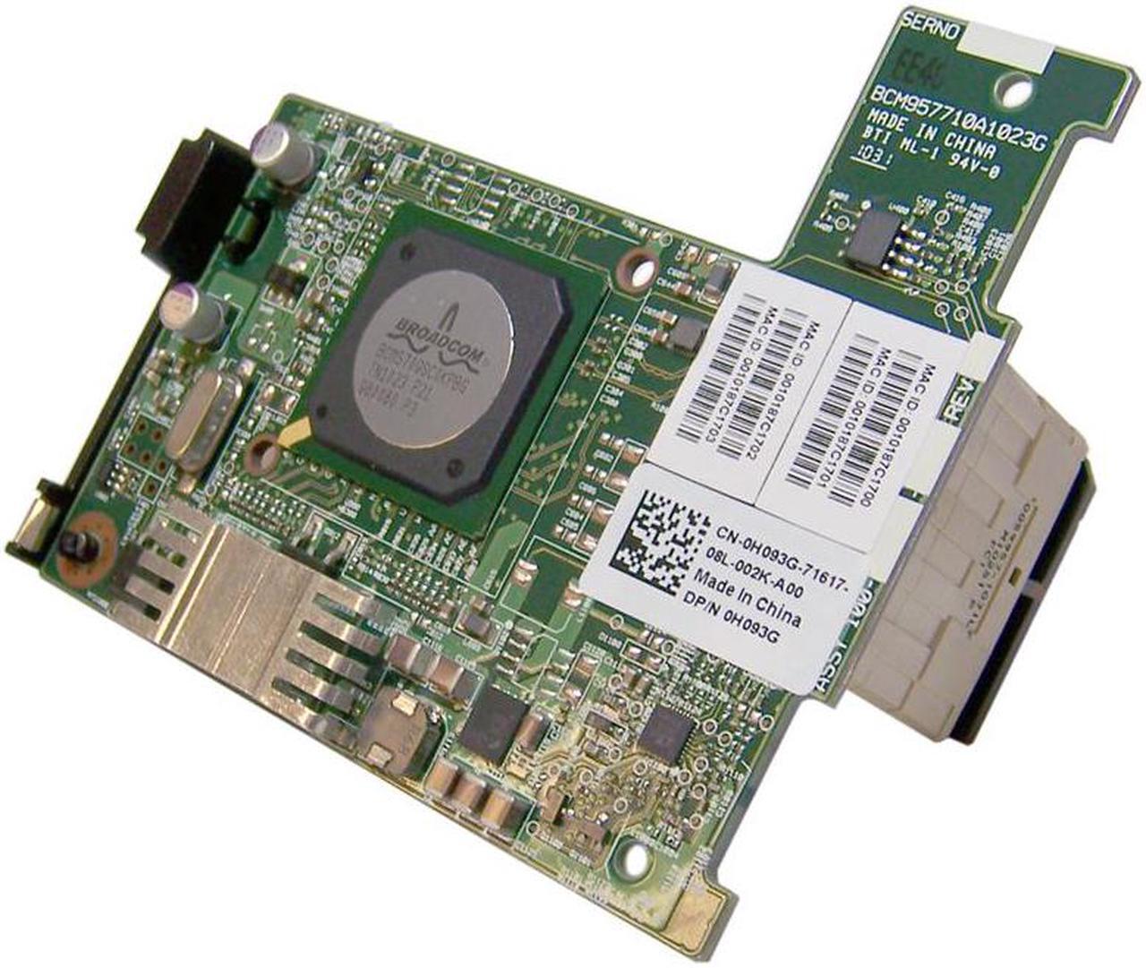 Alt view image 4 of 5 - Dell H093G Broadcom NetXtreme II 5709 Gigabit Ethernet Card