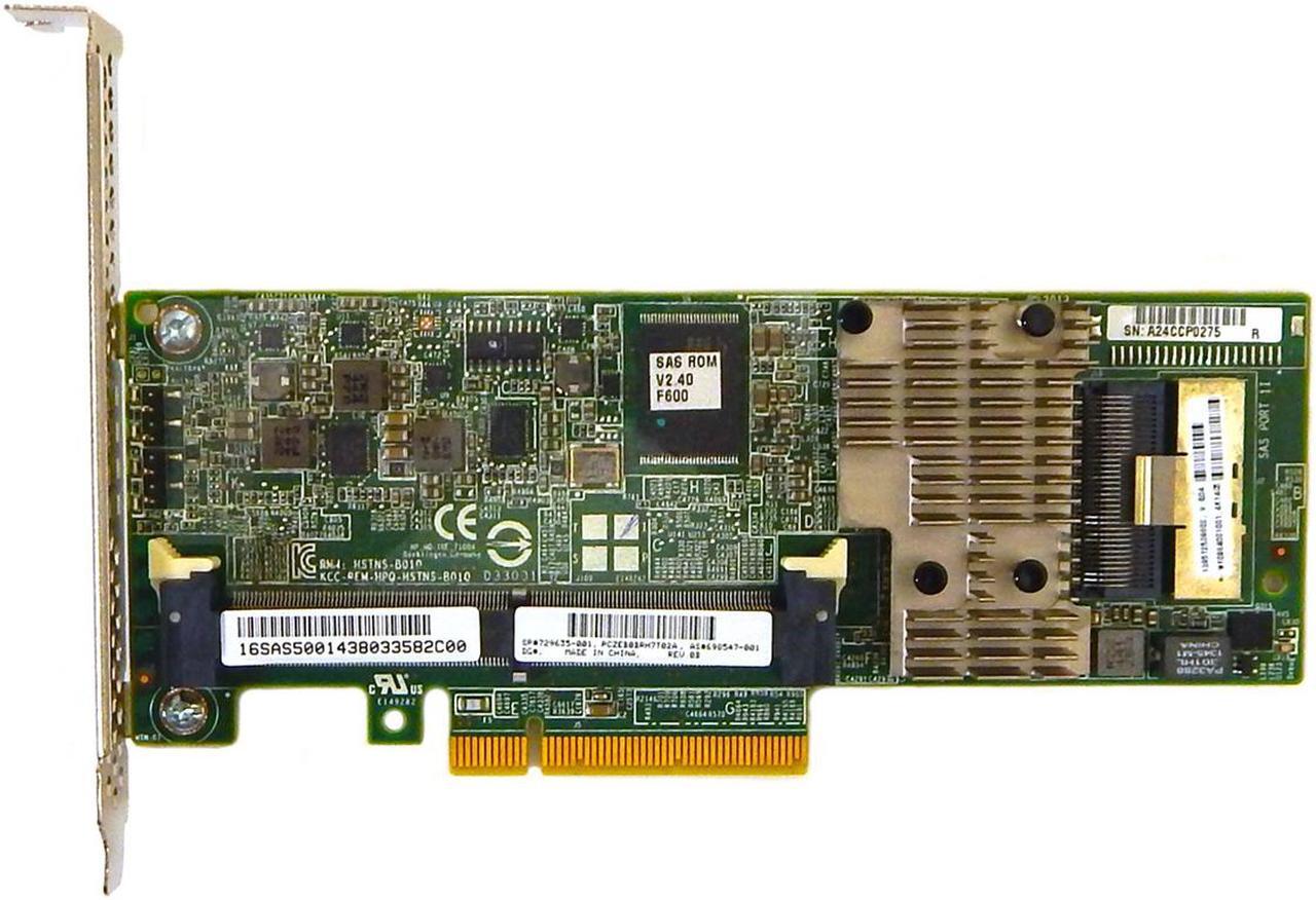Main image of HP 729635-001 Smart Array P430 6Gb By Sec Pciexpress X8 Low Profile Sas Controller Card Only