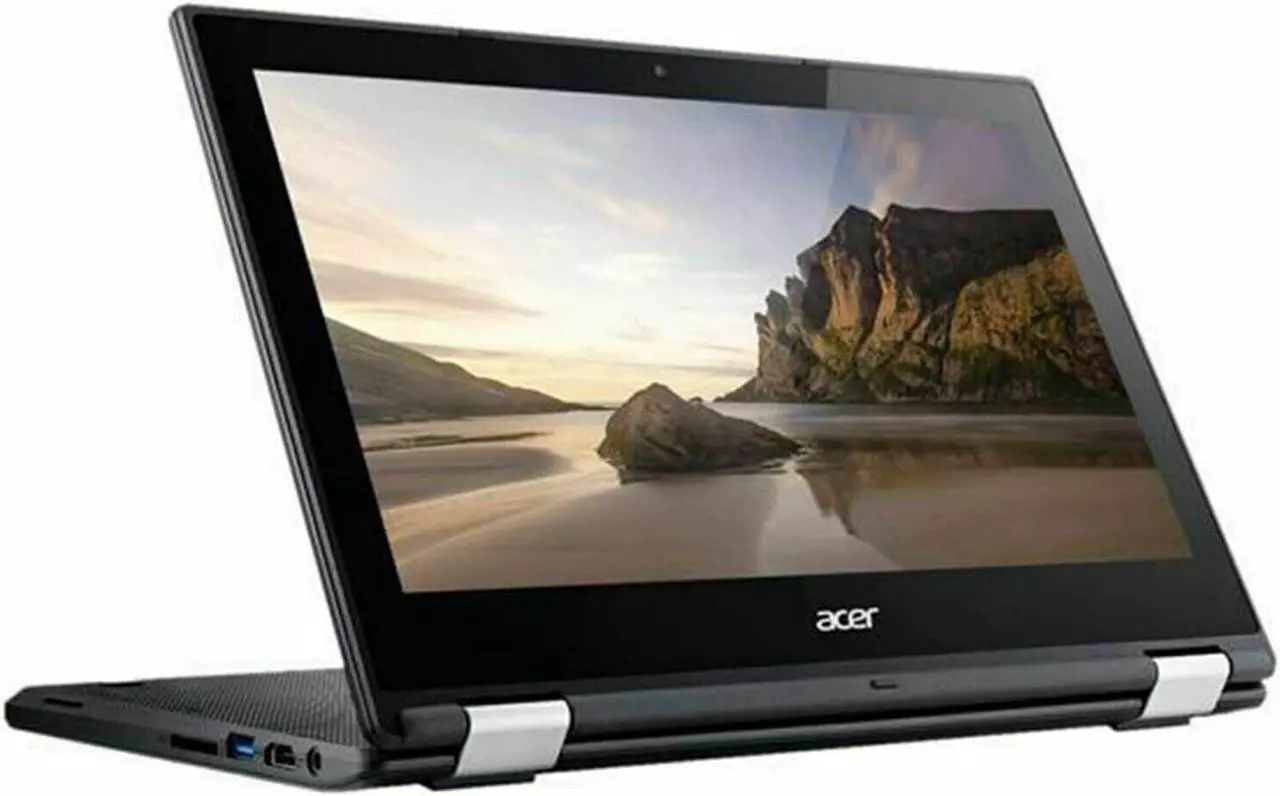 Alt view image 2 of 2 - Acer - C738T-C44Z Chromebook Touchscreen  4GB 16GB Laptop (Scratch and Dent)