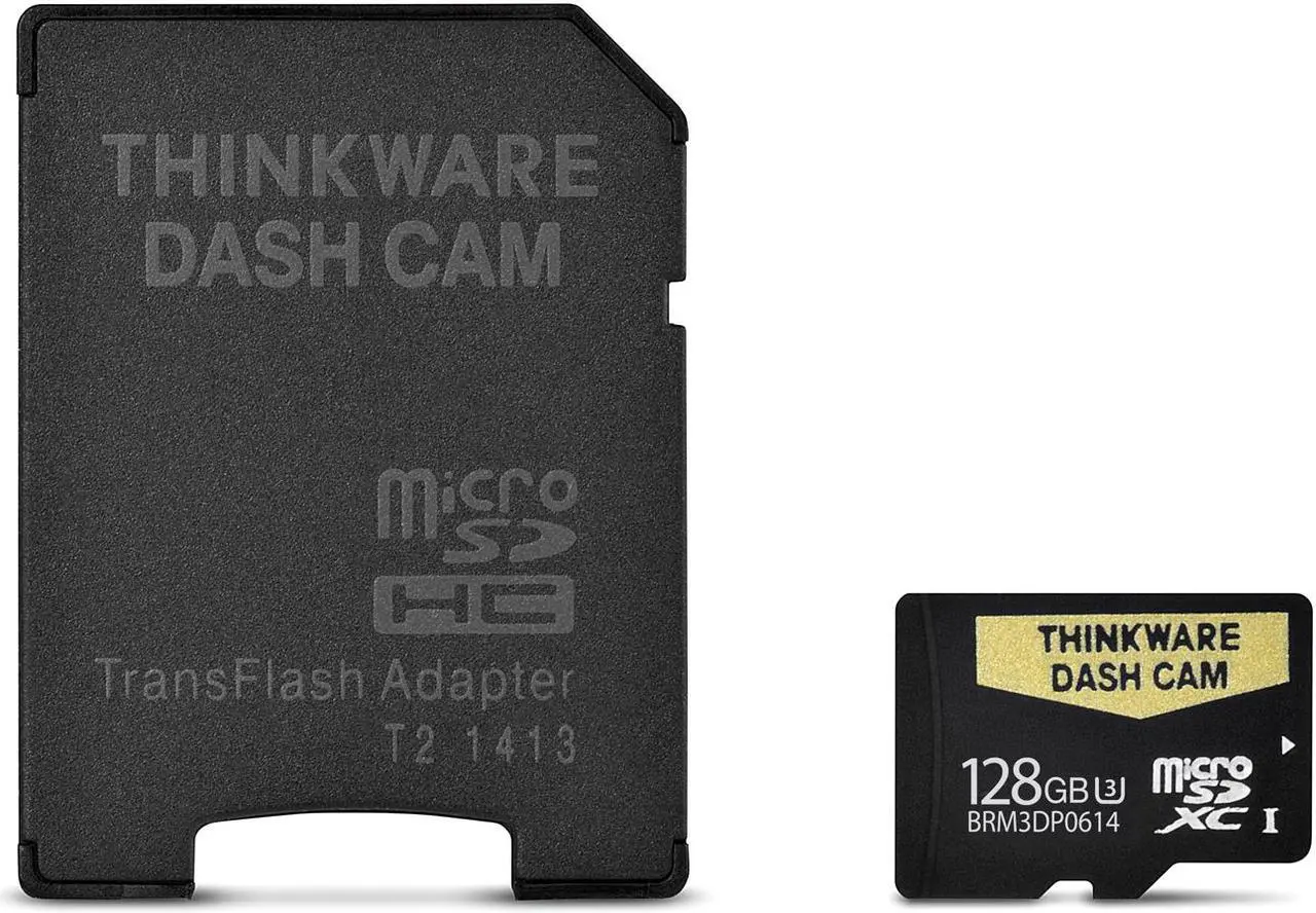 Main image of THINKWARE 128GB MicroSD Card (TWA-SMU128) | UHS-I | Anti File Corruption | Dash Cam Memory Card