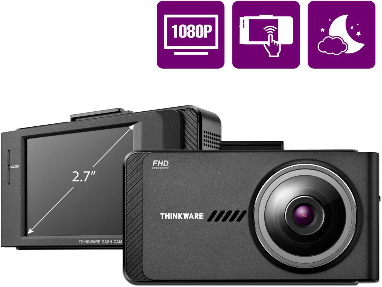 THINKWARE X700 Car Dash Cam 1080P FHD 140°Wide Angle Dashboard Camera Recorder for Cars with G-Sensor, Car Camera w/Sony Sensor, Loop Recording, 32GB, Optional Parking Mode and GPS