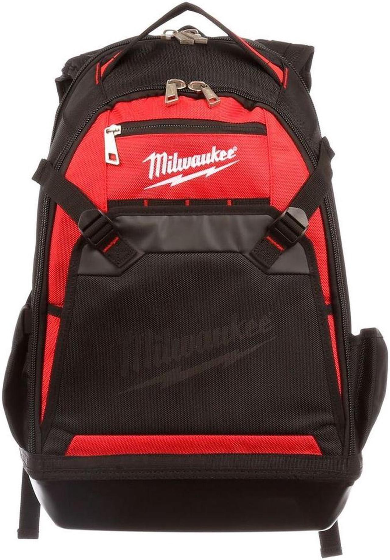 Alt view image 11 of 17 - Jobsite Backpack Milwaukee Tool Holders 48-22-8200 045242333943