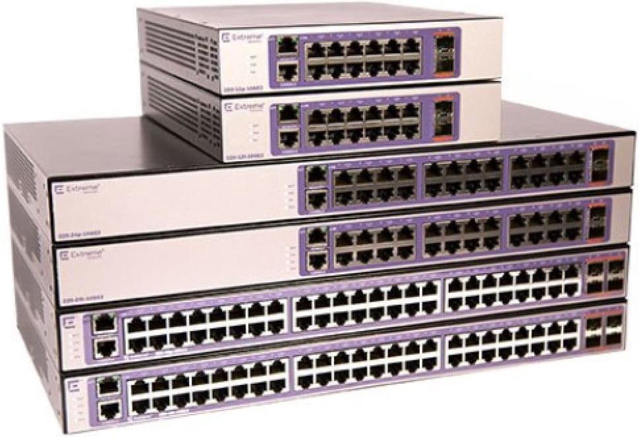 Extreme Networks - 16563 - Extreme Networks 220-24p-10GE2 Layer 3 Switch - 24 Ports - Manageable - 3 Layer Supported