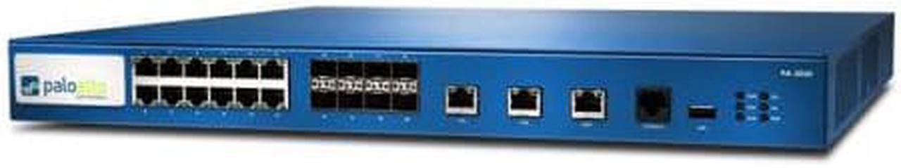 Palo Alto PA-3050 Network Security/Firewall Appliance - 12 Port Gigabit Ethernet - USB - 12 x RJ-45 - 8 - 8 x SFP - Manageable - Rack-mountable