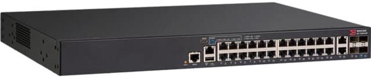 Brocade Communications - ICX7150-24P-4X10GR - Ruckus ICX 7150-24P - Switch - L3 - managed - 24 x 10/100/1000 (PoE+) + 2