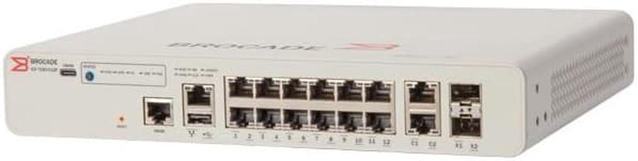 Brocade Communications - ICX7150-C12P-2X1G - Ruckus ICX 7150-C12P - Switch - L3 - managed - 12 x 10/100/1000 (PoE+) + 2