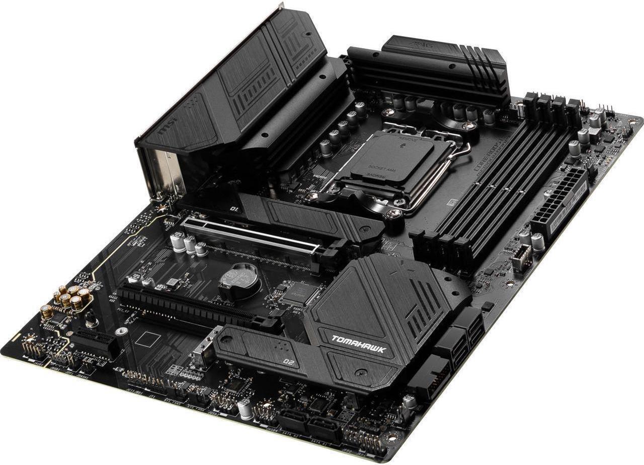 Alt view image 3 of 8 - MSI MAG B650 TOMAHAWK WIFI AM5 AMD B650 SATA 6Gb/s DDR5 Ryzen 7000 ATX Motherboard