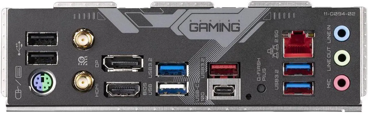 Alt view image 5 of 8 - GIGABYTE B650 GAMING X AX AM5 LGA 1718 AMD B650 ATX Motherboard, DDR5, PCIe 4.0 M.2, PCIe 4.0, USB 3.2 Gen2x2 Type-C, AMD Wi-Fi 6E, Realtek 2.5GbE LAN