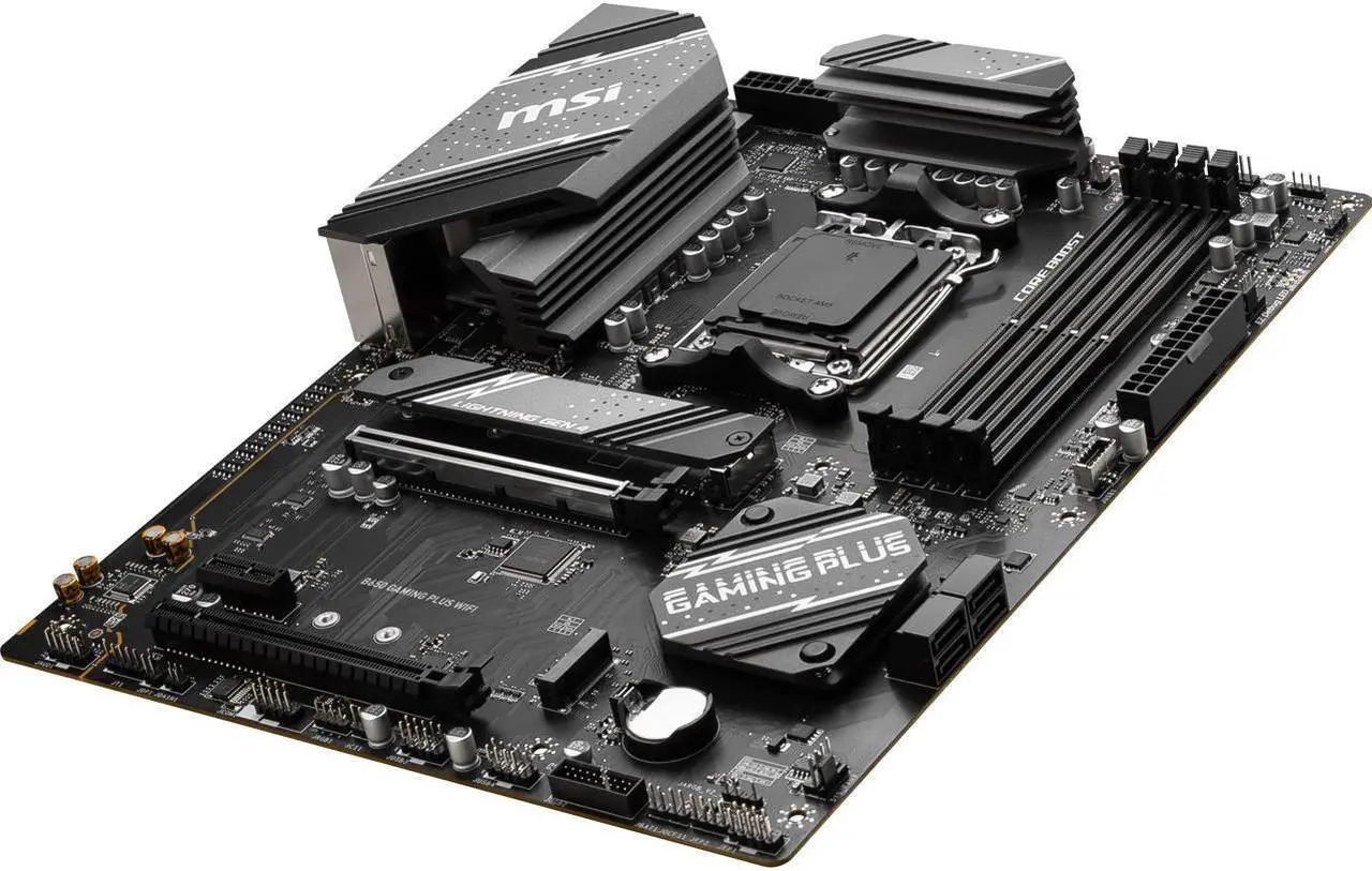 Alt view image 4 of 6 - MSI B650 GAMING PLUS WIFI AM5 AMD B650 SATA 6Gb/s ATX Motherboard