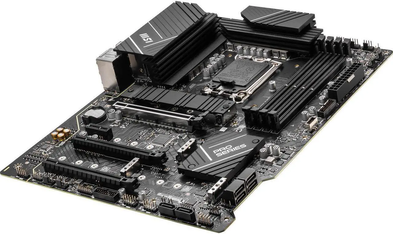Alt view image 3 of 4 - MSI PRO Z790-P WIFI LGA 1700 Intel Z790 SATA 6Gb/s DDR5 ATX Motherboard