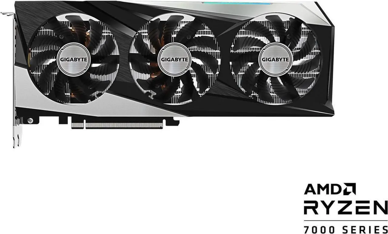 Alt view image 2 of 6 - GIGABYTE Radeon RX 7600 GAMING OC 8G Graphics Card, 3x WINDFORCE Fans 8GB 128-bit GDDR6, GV-R76GAMING OC-8GD Video Card