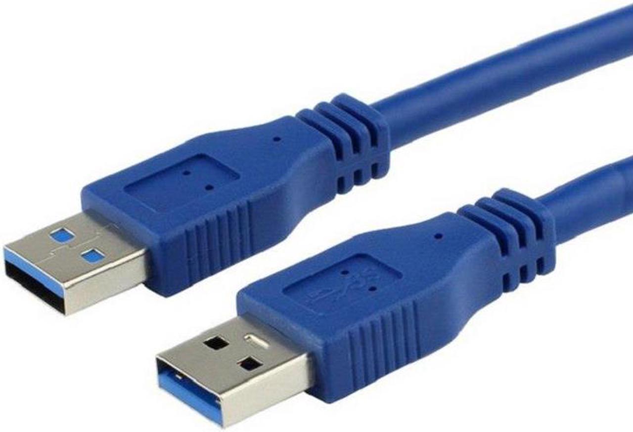 High Speed Blue USB 3.0 A type Male to Male USB Extension Cable AM TO AM  4.8Gbps Support USB 2.0 0.3M 0.6M 1M 1.5M-5M