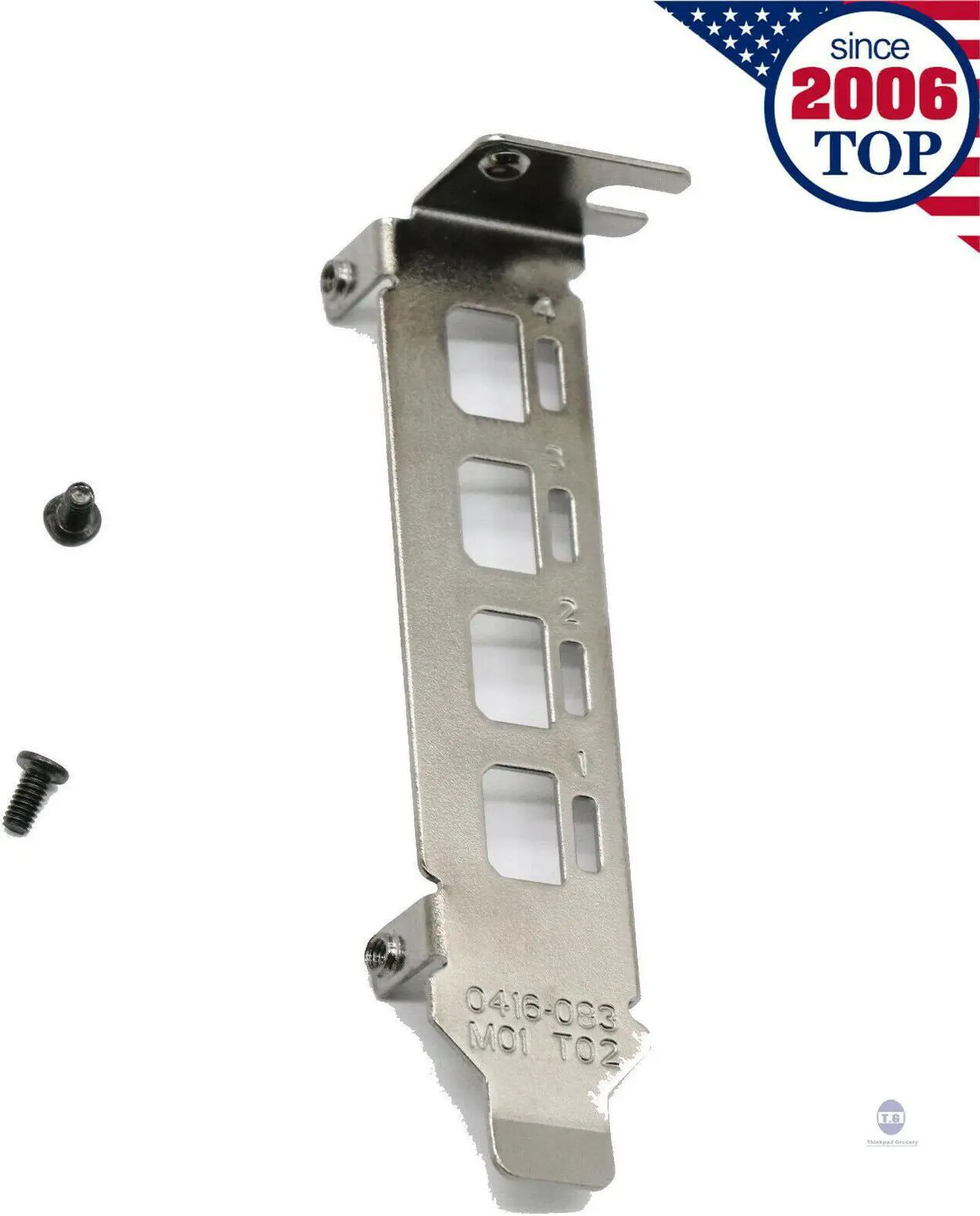 Supporto Scheda Nvidia P400 P600 Staffa Basso Profilo Per Schede - Foto 6