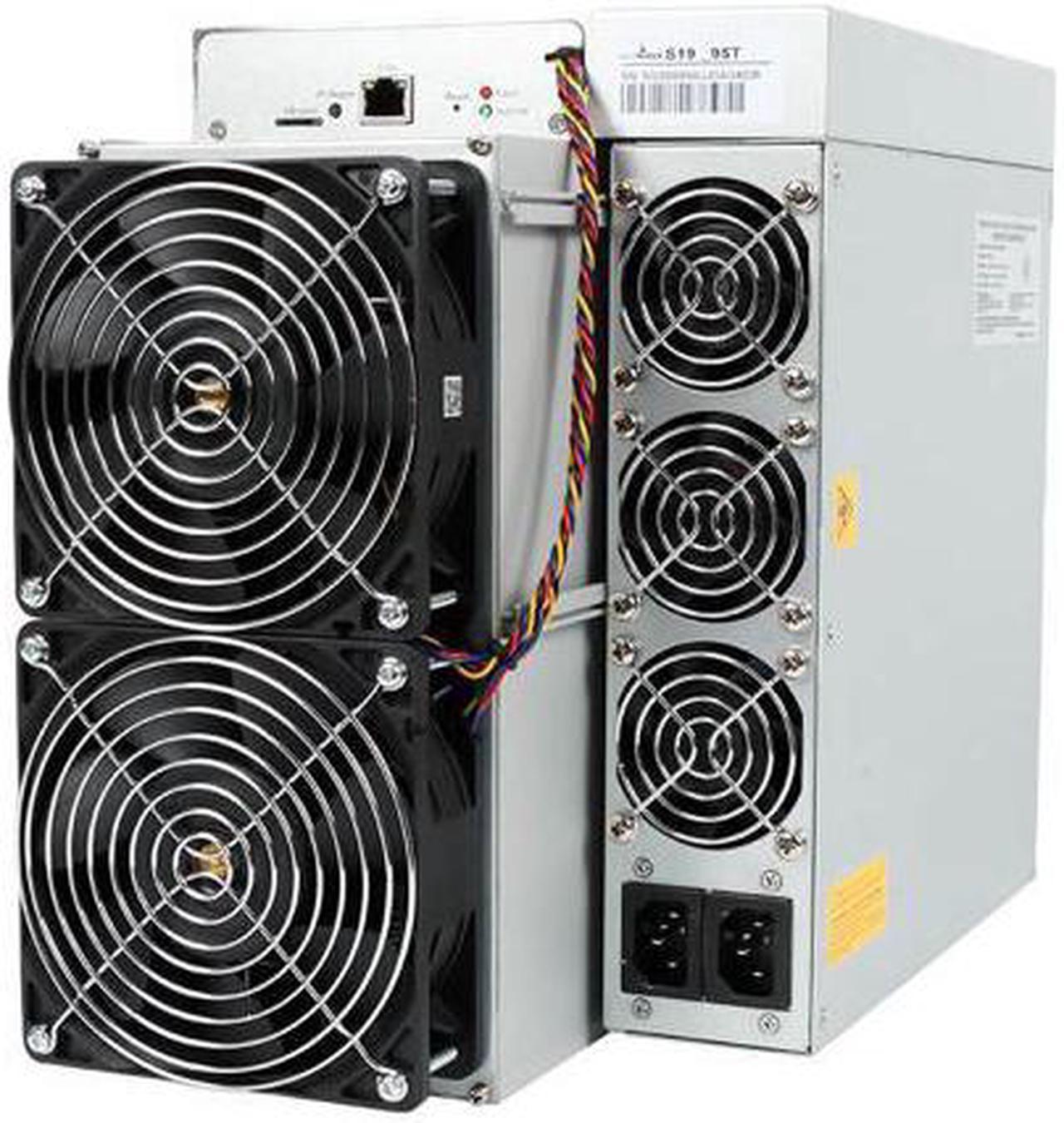 Bitmain Antmine S19 Pro SHA256 ASIC - New Bitcoin (BTC) Miner - 110th/s Hash Rate Mining Machine 3250W Includes PSU and Power Cords - OEM