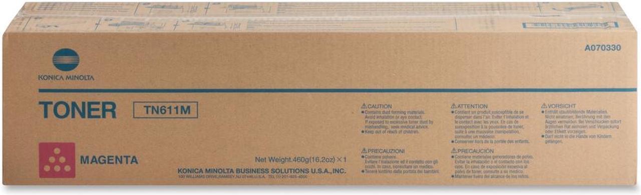 Alt view image 8 of 8 - Konica Minolta TN-611M Toner Cartridge - Magenta