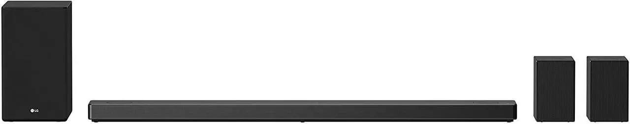 Alt view image 3 of 13 - LG SN11RG 7.1.4 ch High Res Audio Sound Bar with Dolby Atmos, Surround Speakers and Google Assistant Built-in, Black