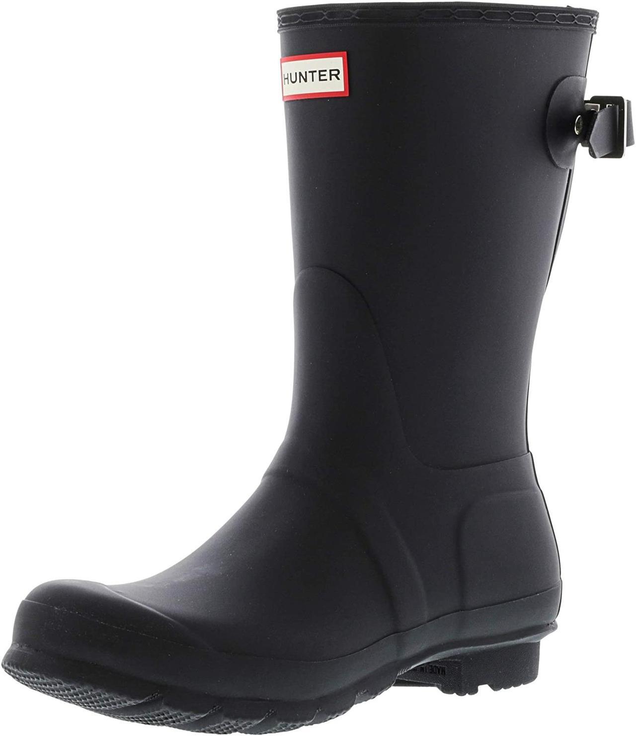 Main image of HUNTER Women's Original Back Adjustable Short Gloss Rain Boots