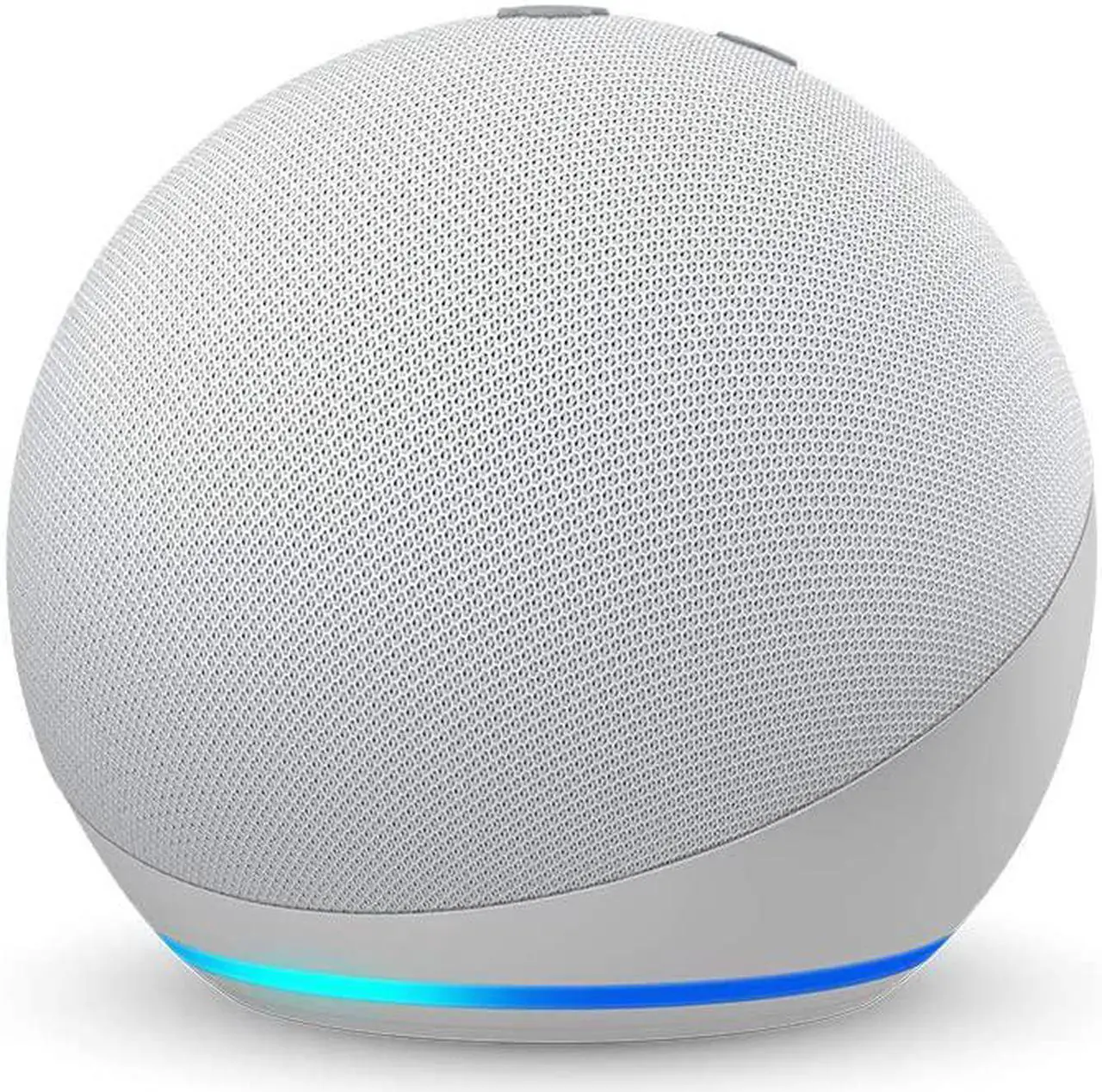 Alt view image 18 of 20 - Echo Dot (4th Gen) | Smart Speaker with Alexa | Glacier White