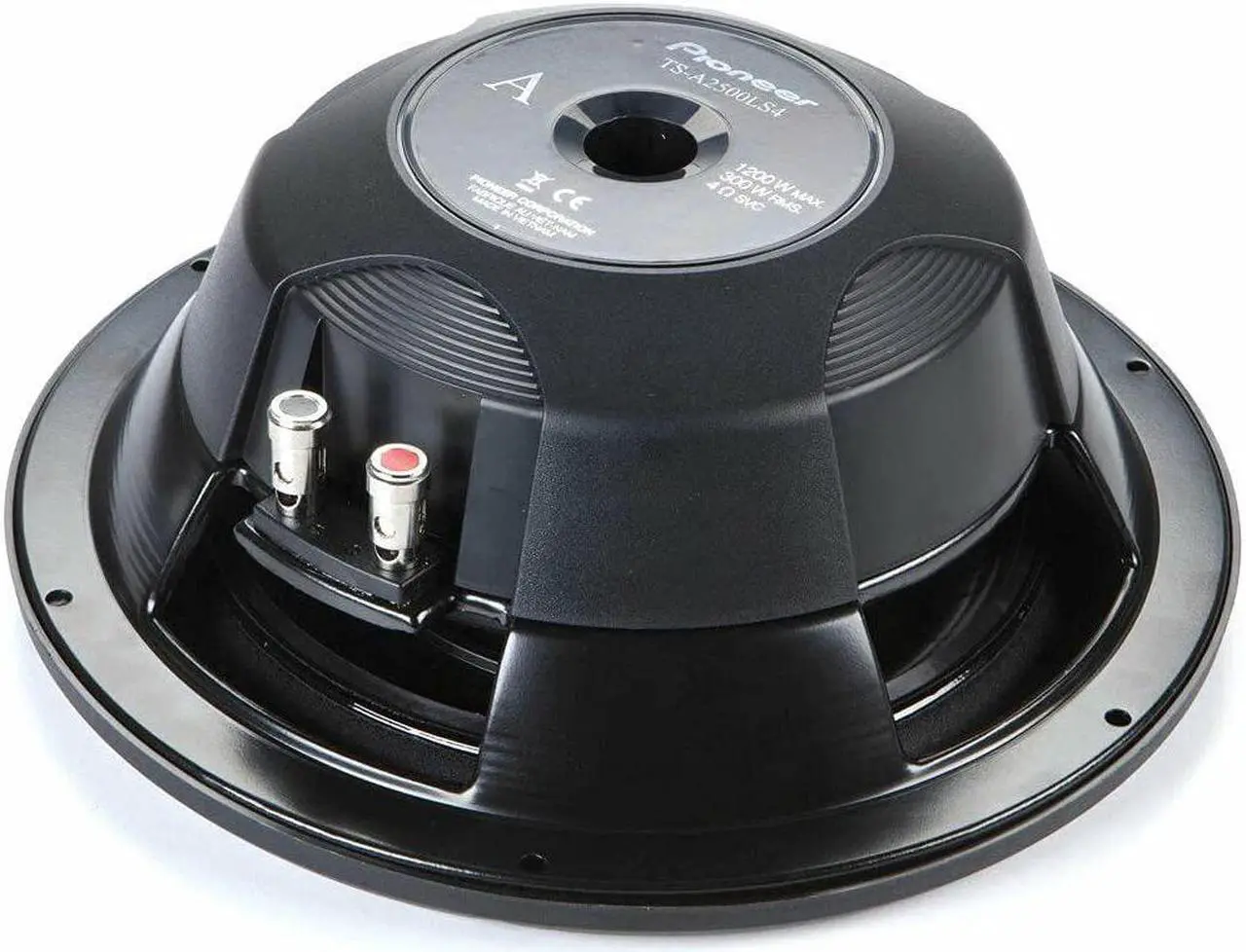 Alt view image 15 of 20 - Pioneer 10" Shallow Mount Woofer 4 Ohm 1200W Max