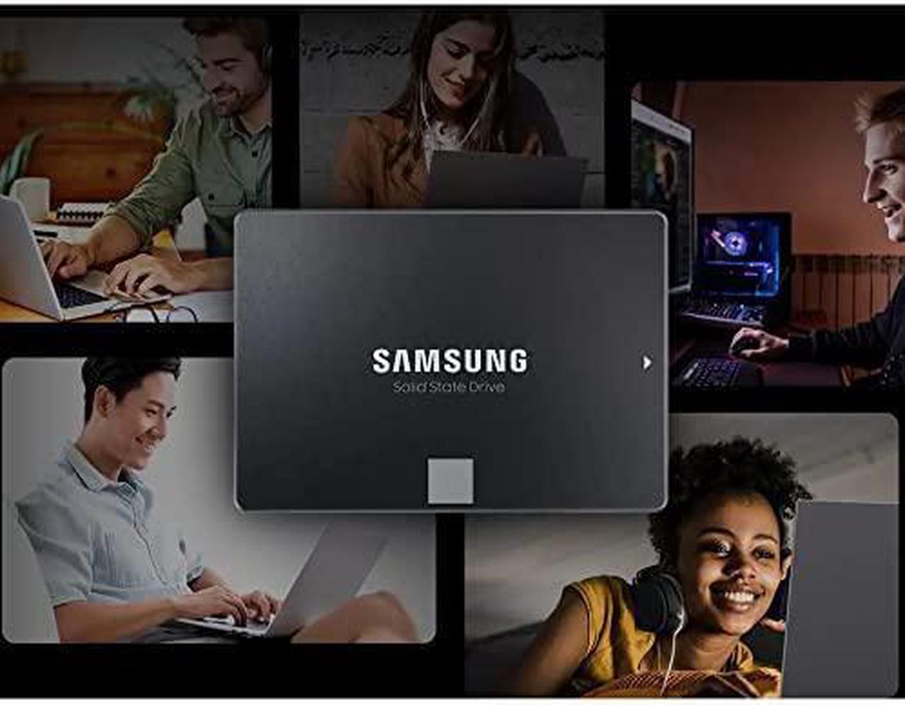 Alt view image 10 of 18 - Samsung 870 EVO 4 TB Solid State Drive - 2.5" Internal - SATA (SATA/600) - Desktop PC, Notebook, Motherboard, Server, Video Recorder Device Supported - 2400 TB TBW - 560 MB/s Maximum Read Transfe