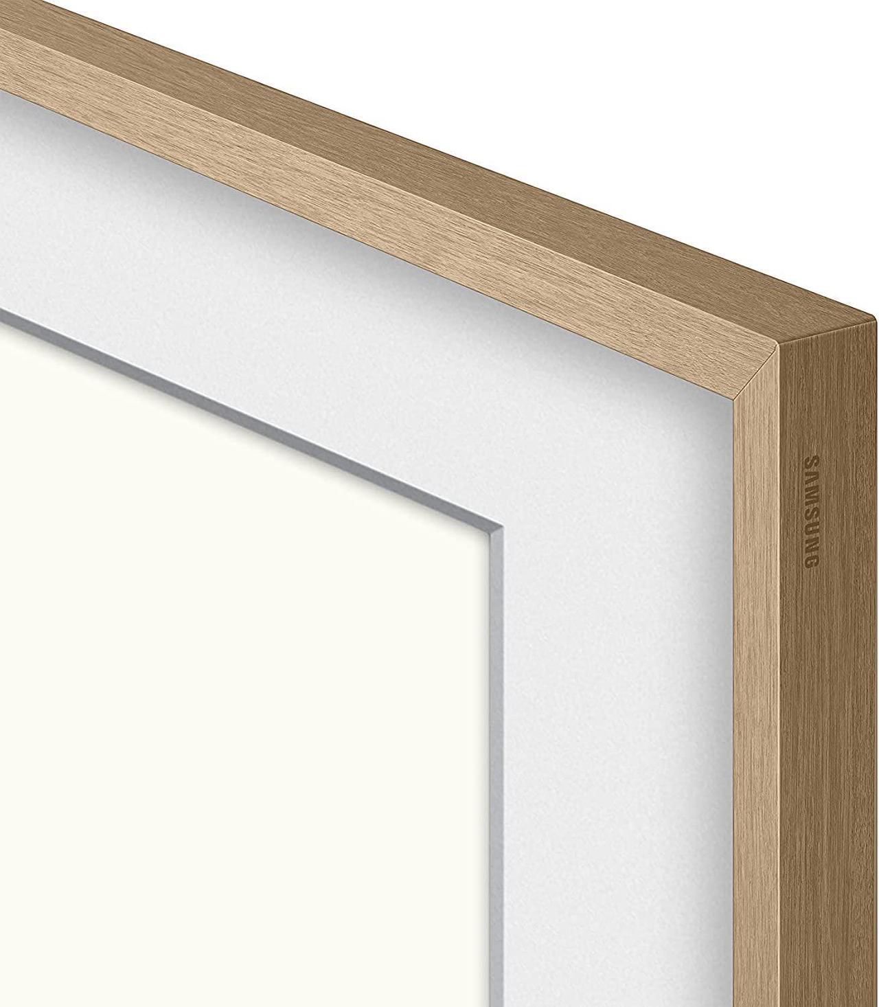 Alt view image 10 of 15 - Samsung Customizable Bezel for Samsung The Frame 75" (Modern Teak)